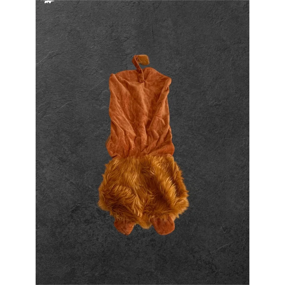 Lion Costume Dog Large Faux Fur Mane Halloween Pet - Nice/Clean!